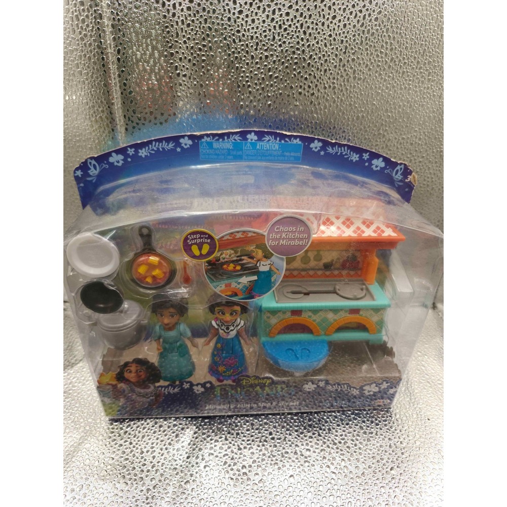 Disney Encanto Mirabel & Julieta Step & Stir Kitchen Playset 9 Pieces Toy - New!